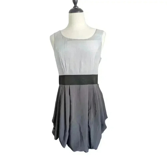 H&M Gray Sleeveless Dress Size 10 - Picture 1 of 7